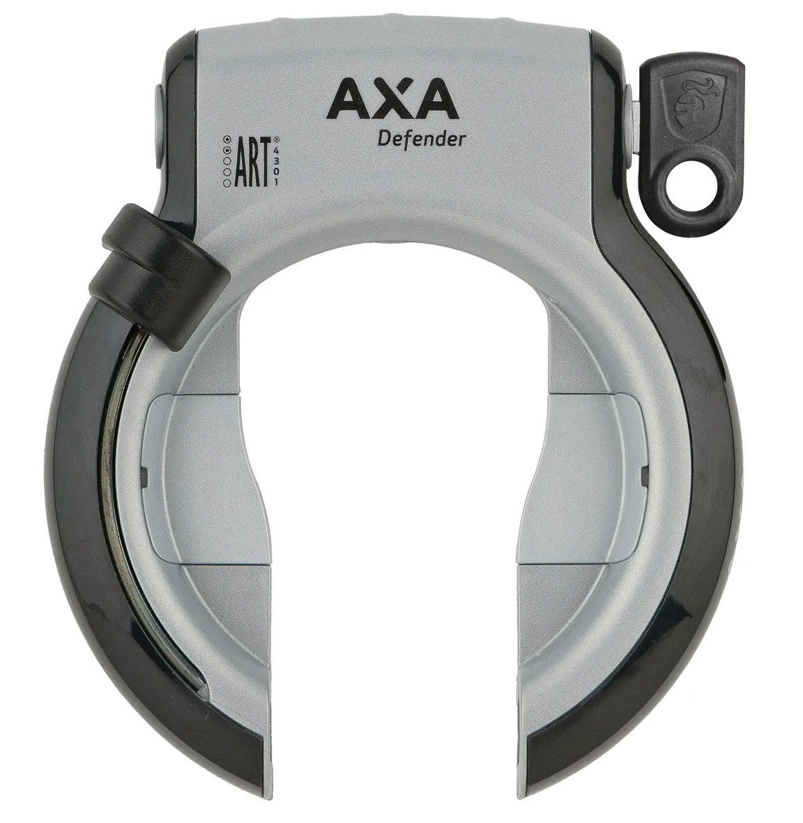 Axa ring lock Defender - argent noir