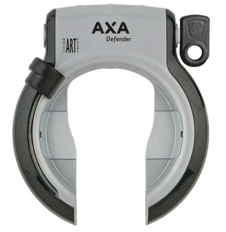 Axa ring lock Defender - argent noir