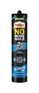 Pattex 1070180 - plus de clous Ultimate Flex Transp 308 | 6 pièces