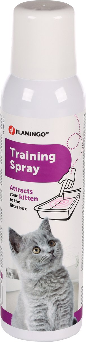 Fluide d'entraînement Flamingo pour chatons | aide à l'apprentissage de la propreté et au développement du comportement !