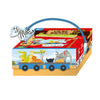 Lantern Publishers Book and Puzzle Train Wild Dieren