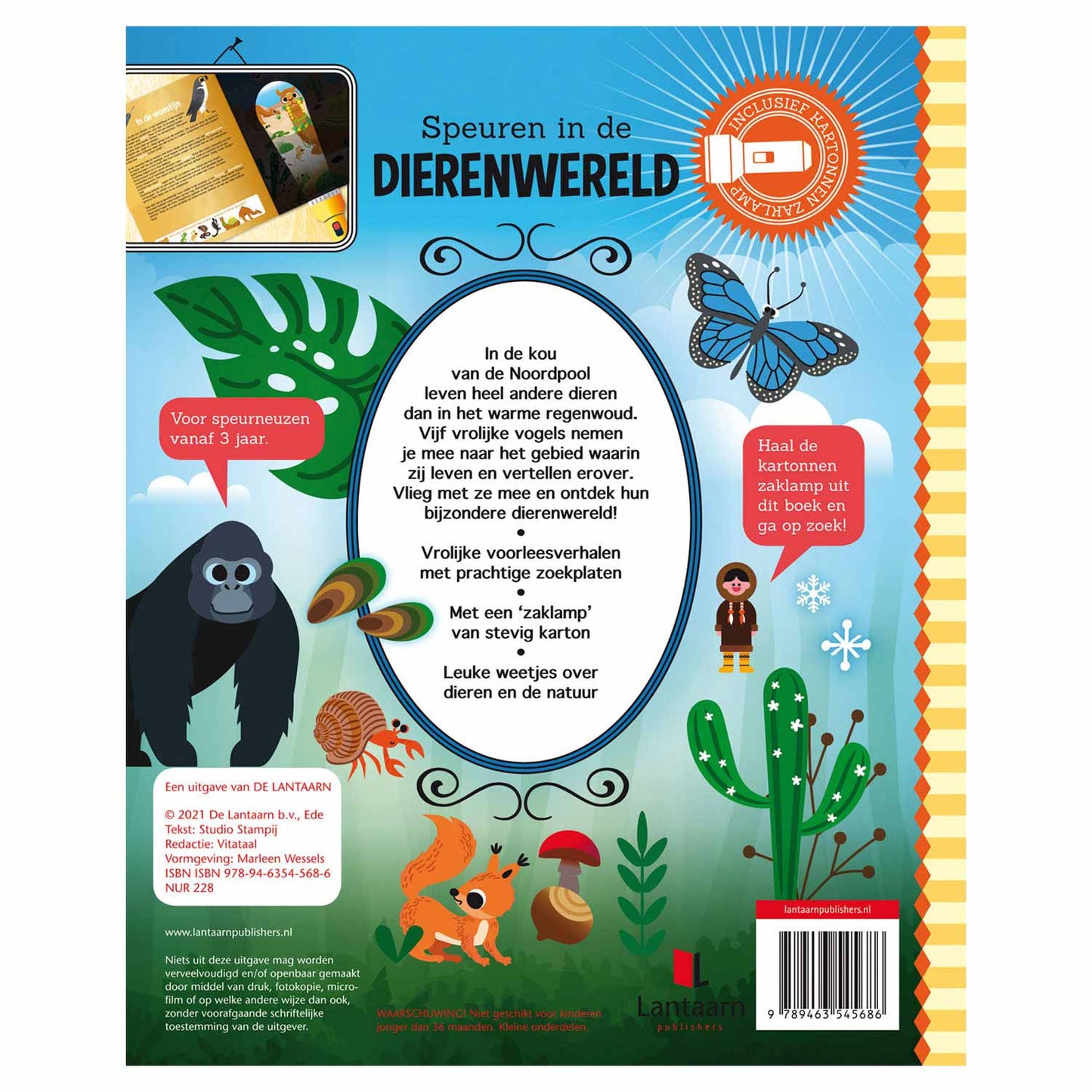 Recherche dans le monde animal + lampe de poche en carton