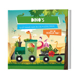 Book and Puzzle Train Dino's - afbeelding 2