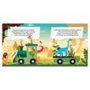 Book and Puzzle Train Dino's