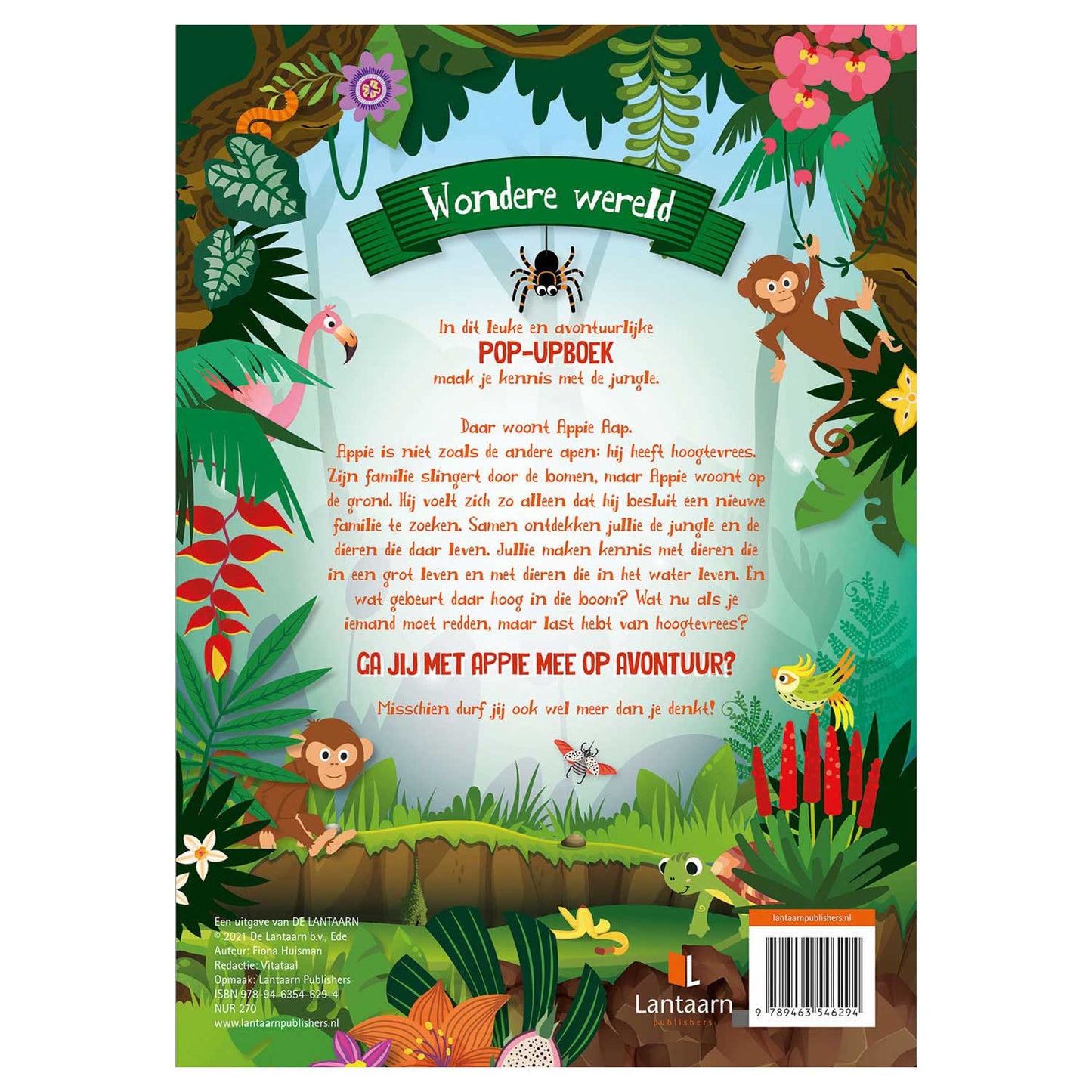 Merveilleux monde pop -up livre - Adventure in the Jungle