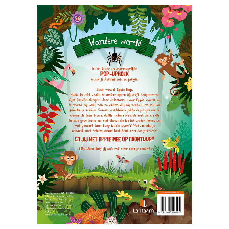 Merveilleux monde pop -up livre - Adventure in the Jungle
