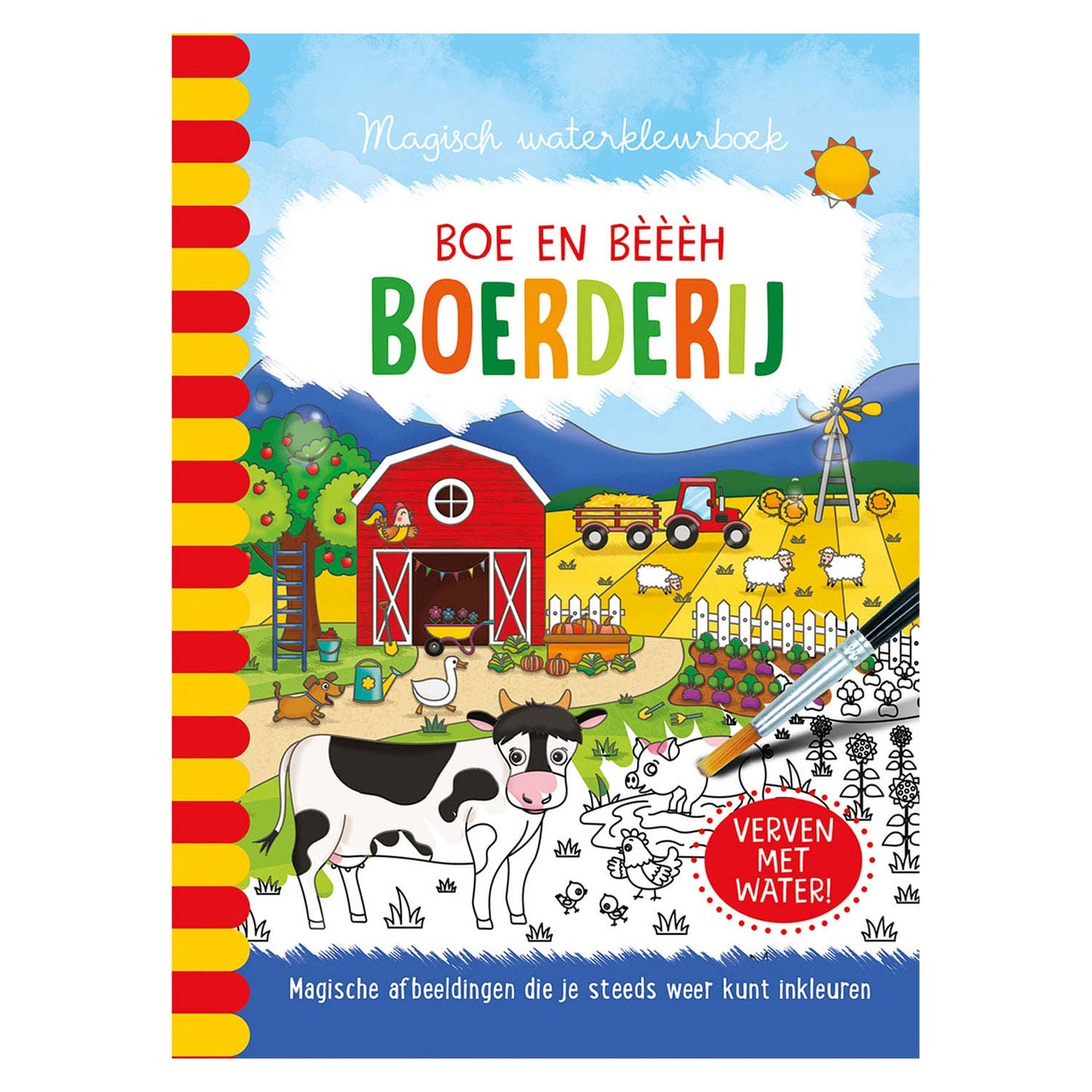 Magical Water Color Book - Farm