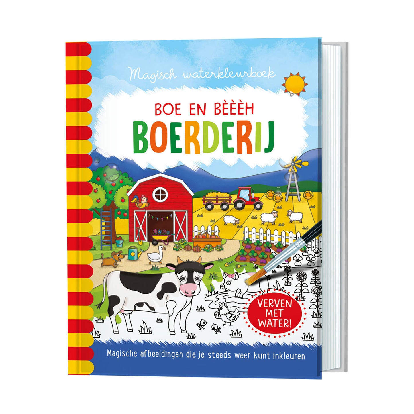 Magical Water Color Book - Farm