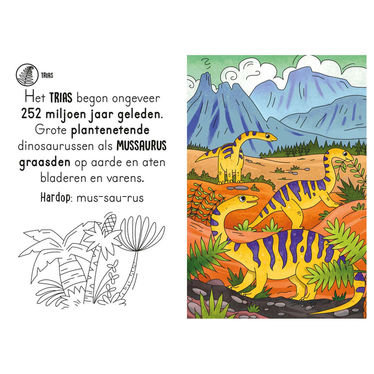 Magical Water Color Book - Dinos
