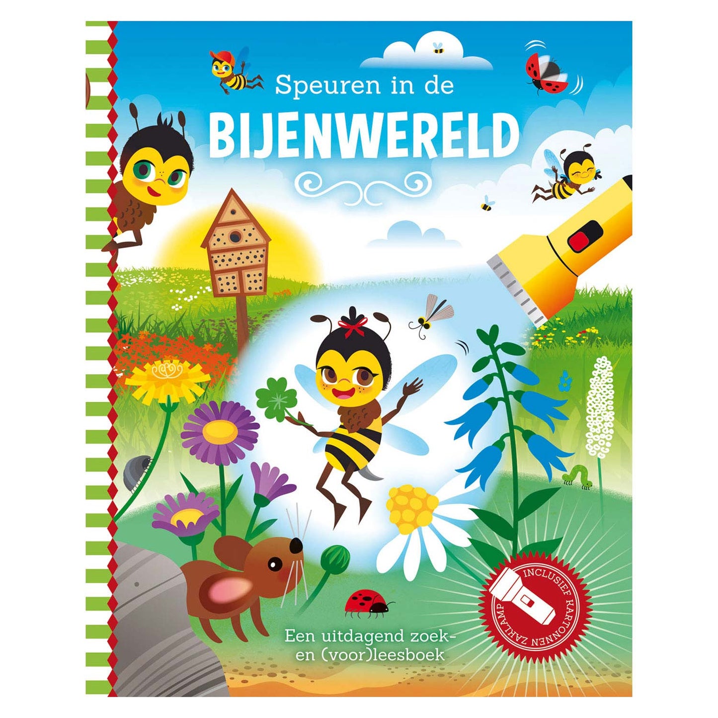 Recherche dans le monde des abeilles + lampe de poche en carton