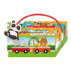 Zoo de trains de livres et de puzzle