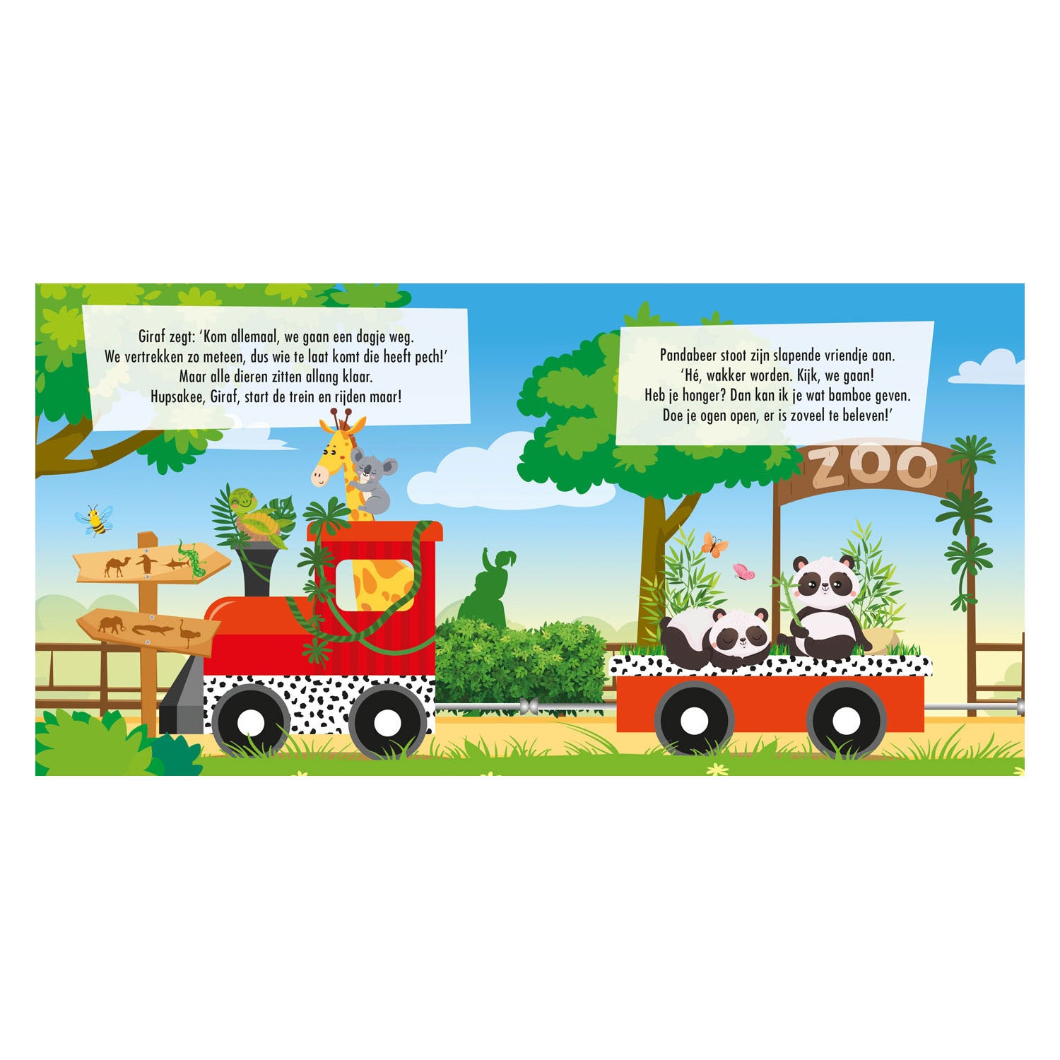 Zoo de trains de livres et de puzzle