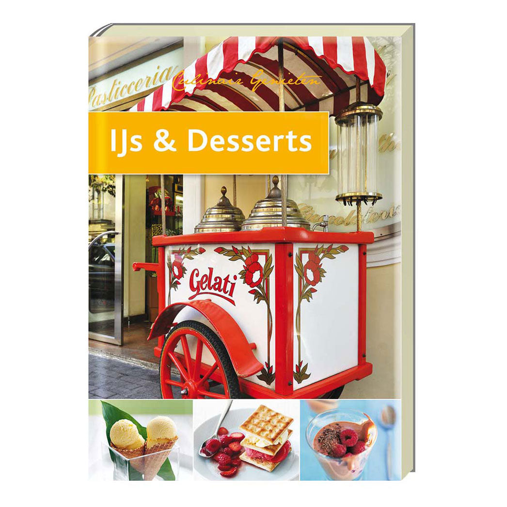 Livre de recettes de desserts glacés des éditeurs Lantern