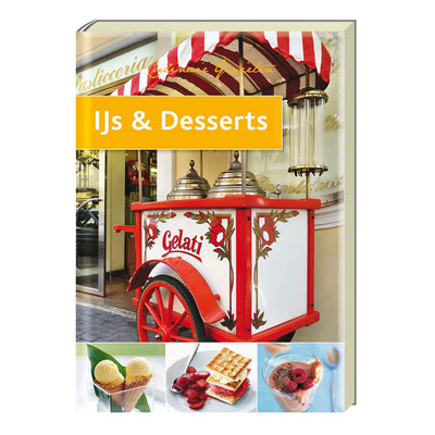 Livre de recettes de desserts glacés des éditeurs Lantern