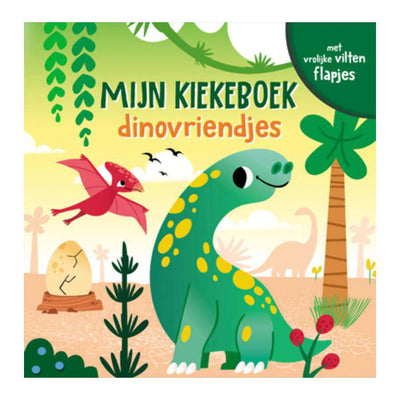Lantern Publishers My Peek Book - Livre cartonné Dino Friends