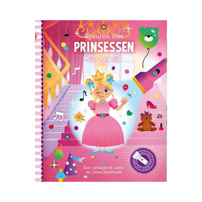 Recherche d'éditeurs de lanternes avec livre de recherche de princesses avec lampe de poche en carton