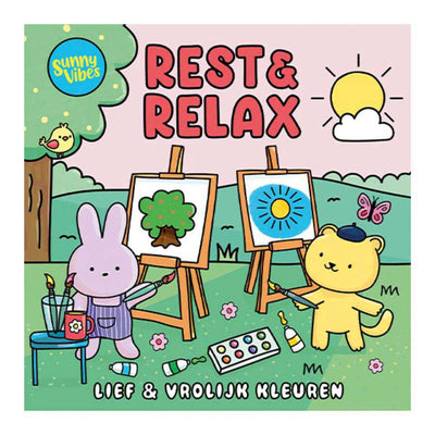 Livre de coloriage des éditeurs de lanternes, ambiance ensoleillée - repos, détente