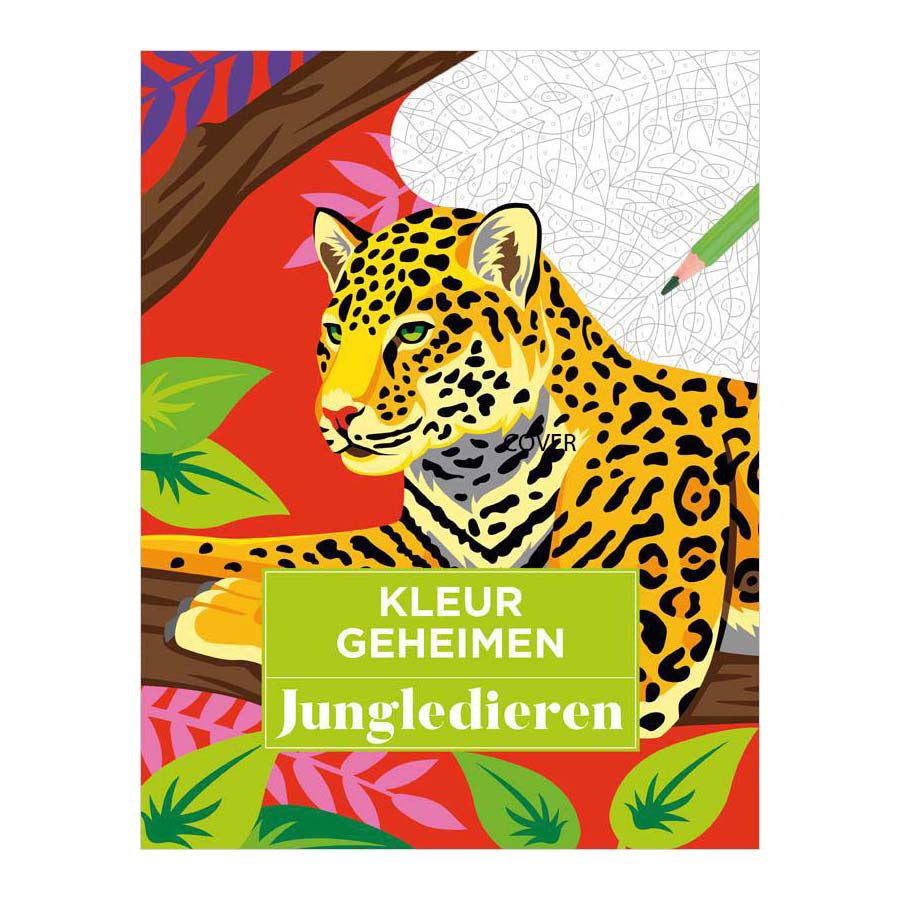 Secrets de couleurs des éditeurs de lanternes - animaux de la jungle