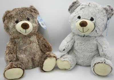Ours en peluche Jonotoys 30 cm de haut, 2 assortis