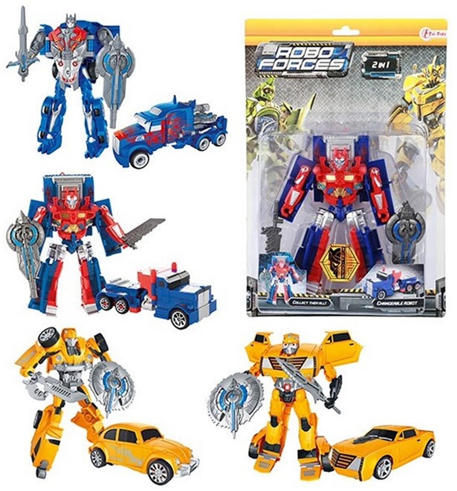 Toi-toys toi jouets changeant robot voiture camion