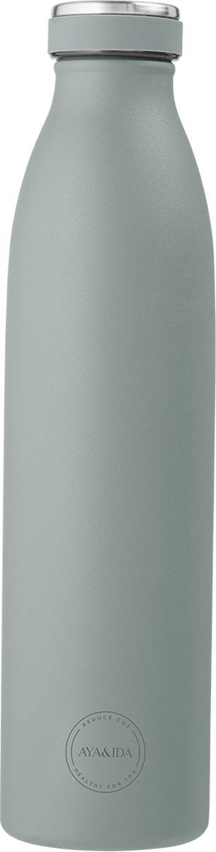 Aya ida - gourde - thermos - bouteille d'eau - 750ml - vert menthe