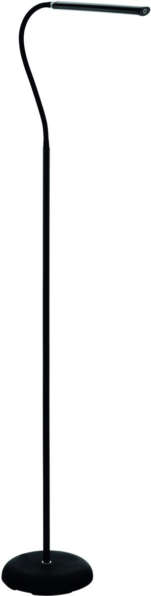 Eglo Laroa lampadaire - lampadaire - lampe de lecture - LED - 130 cm - noir - dimmable