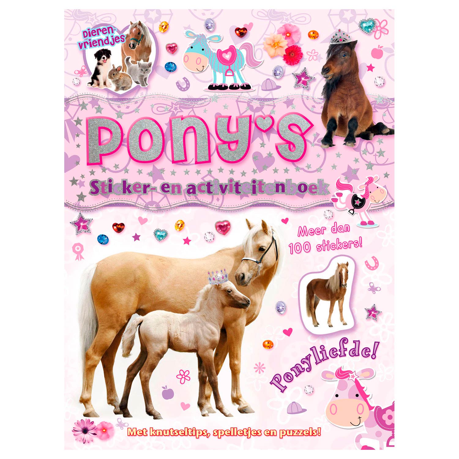 Rebo Publishers Animal Friends Poney Stickn Activity Book