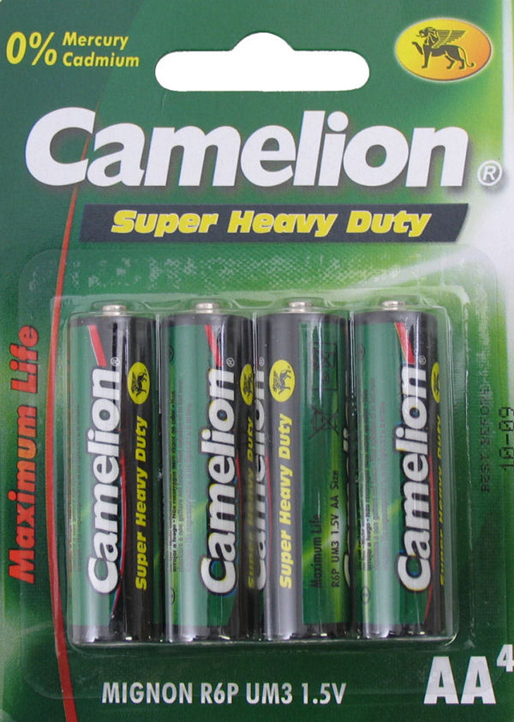 Camelion - Camelion AA zink-carbon batterijen per 4 stuks