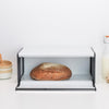 Boîte à pain Brabantia avec couvercle à rabat, blanc