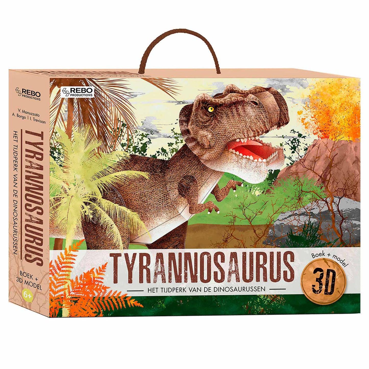 Livre + modèle 3D Tyrannosaurus