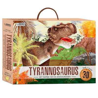 Livre + modèle 3D Tyrannosaurus