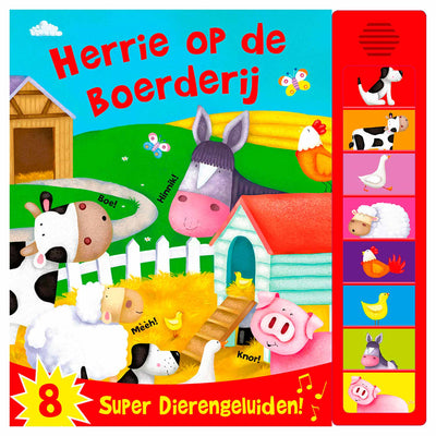 Bruit de livre sonore à la ferme