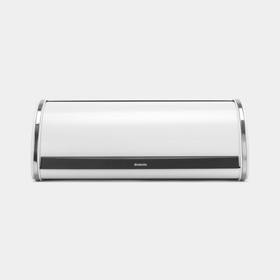 Bac à pain brabantia avec couvercle coulissant blanc