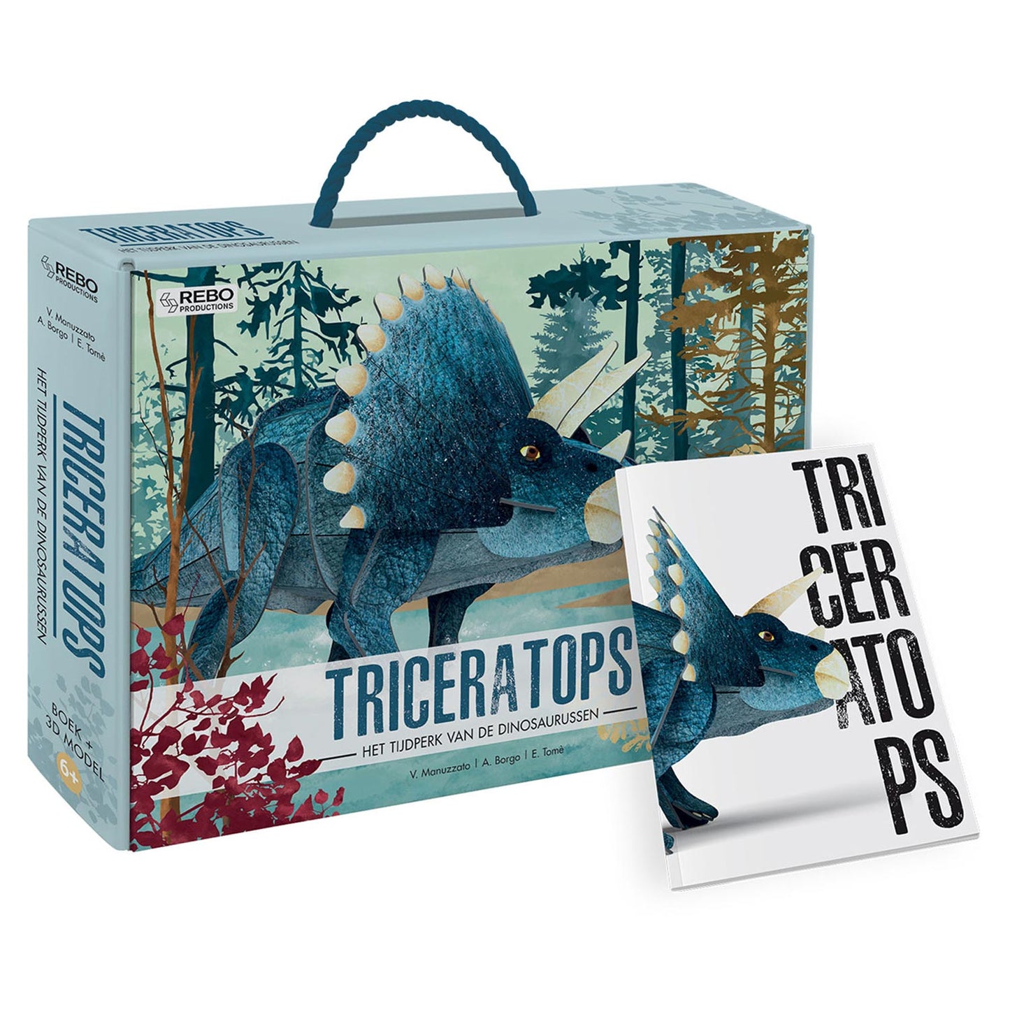 REBO Publishers Book + 3D modèle Triceratops