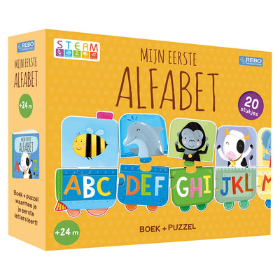 Rebo Publishers Livre et puzzle mon premier alphabet