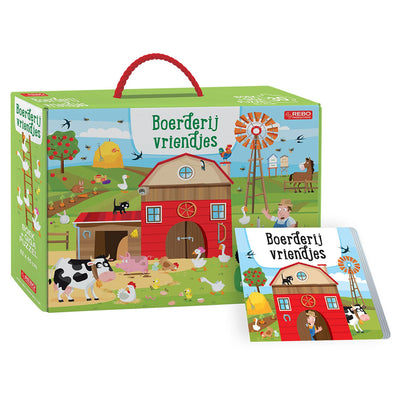 Rebo Publishers Book and Puzzle Farm Friends