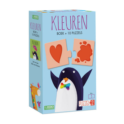 Rebo Publishers Puzzle2 Livre avec 10 puzzles