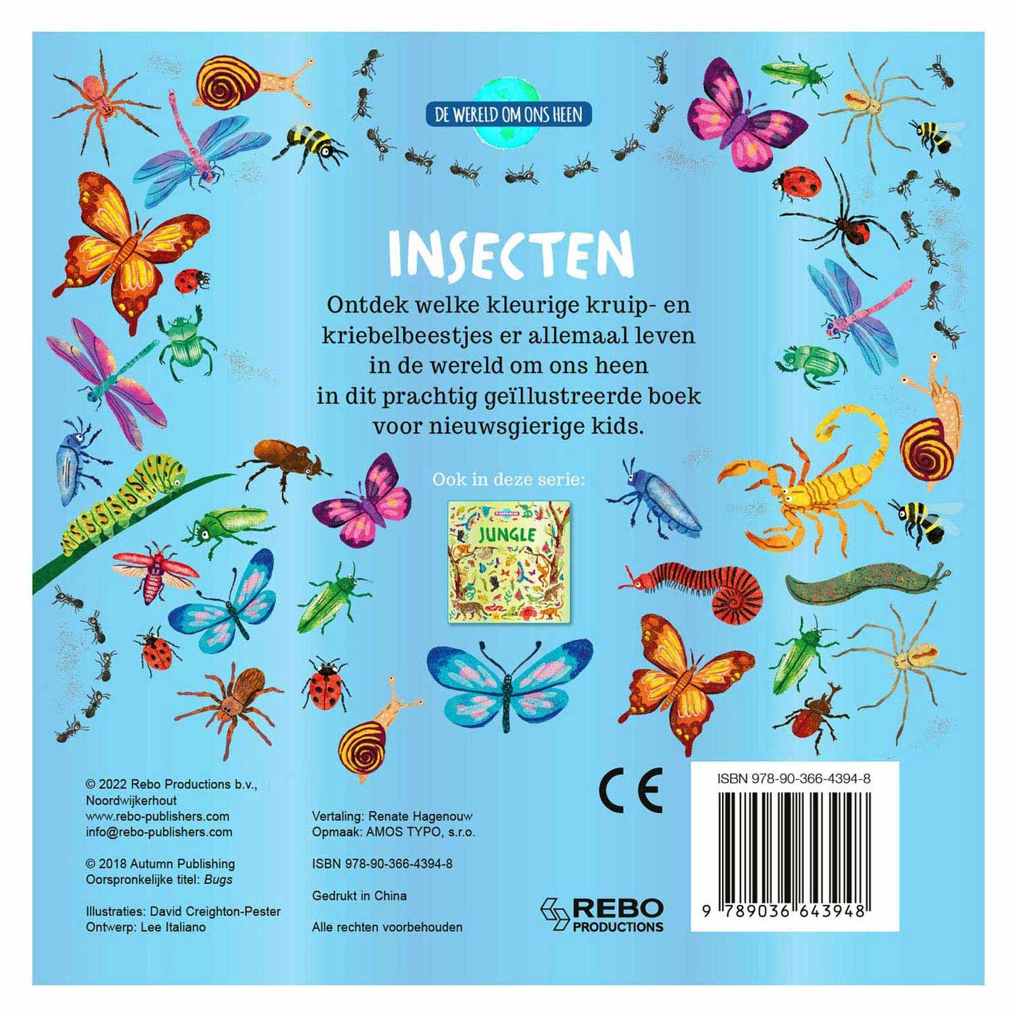 Rebo éditeurs le monde qui nous entoure - les insectes