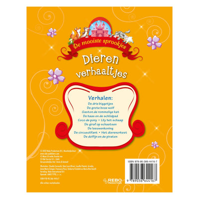 Rebo Publishers Les plus belles histoires d'animaux de contes de fées
