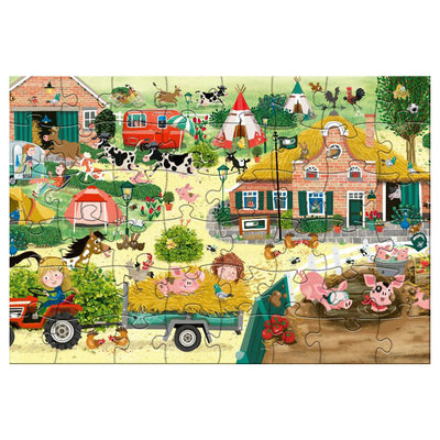 Rebo Puzzers Puzzle Cas Cato Farm, 48st.