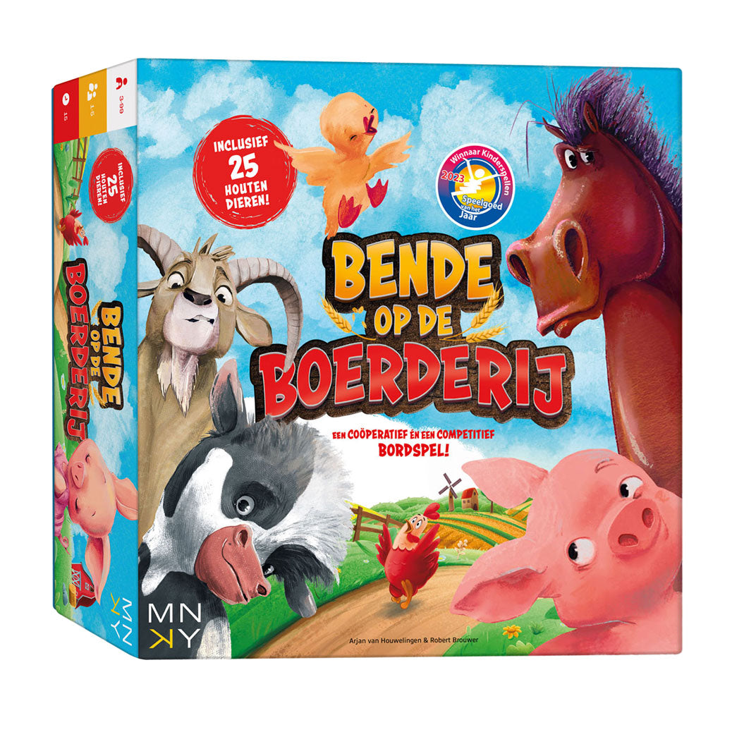 Gang d'éditeurs Rebo à la ferme - jeu de société