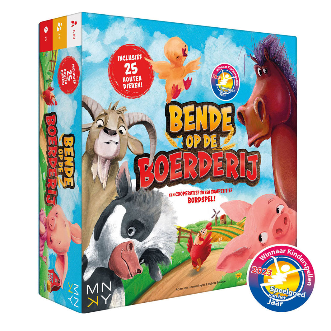 Gang d'éditeurs Rebo à la ferme - jeu de société