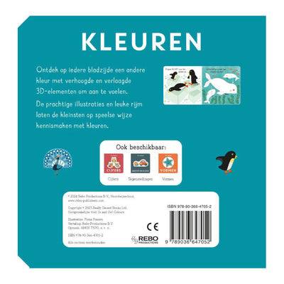 Rebo Publishers Couleurs de livre sensoriel 3D