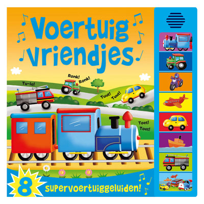 Rebo Publishers Véhicule Amis 8 Sons