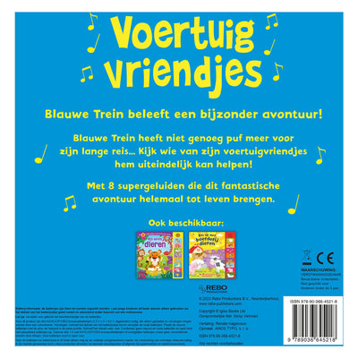 Rebo Publishers Véhicule Amis 8 Sons