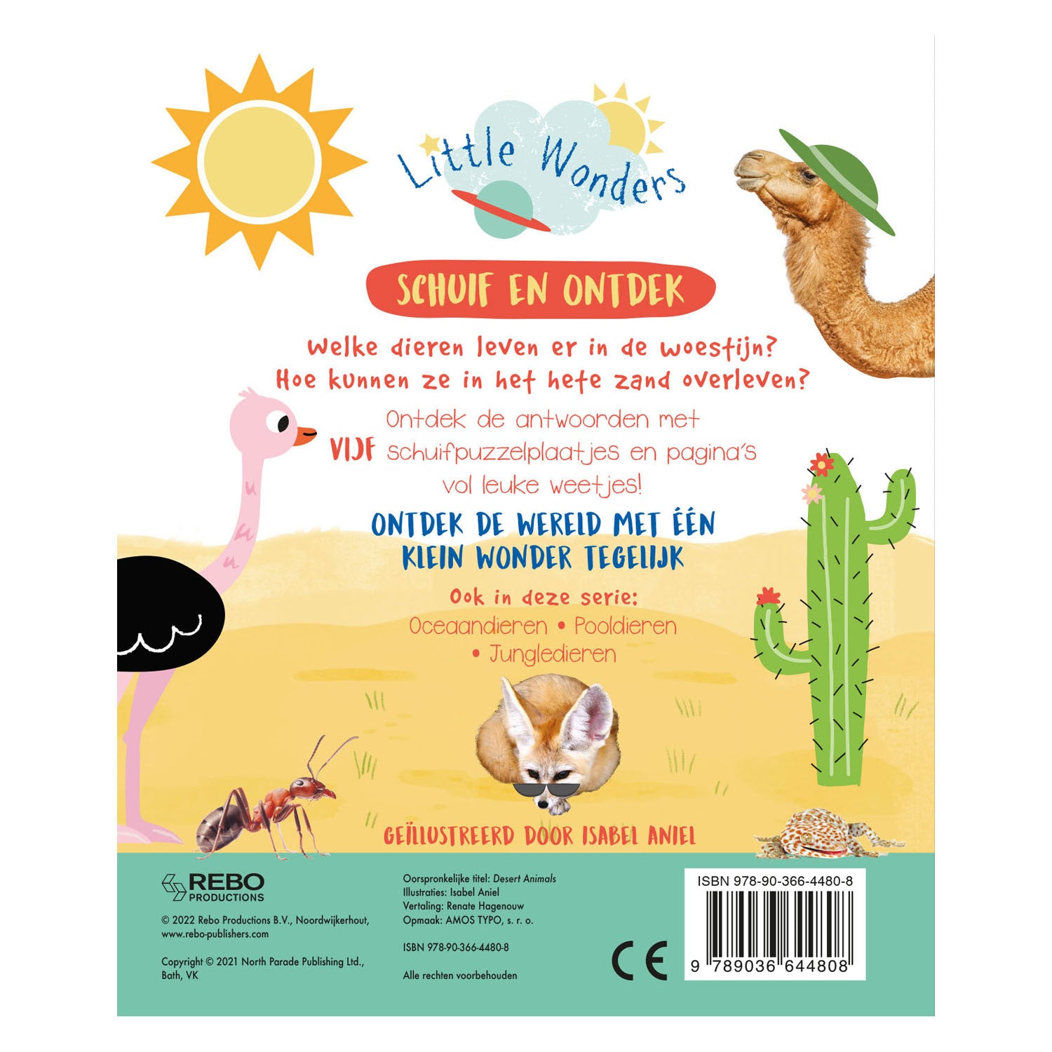 REBO Publishers WoestijDieren Slide and Discover