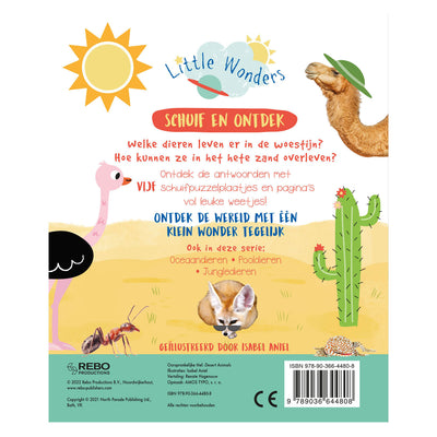 REBO Publishers WoestijDieren Slide and Discover