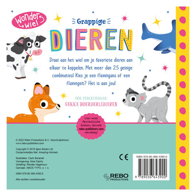 Rebo Publishers Funny Animals Wonderwiel