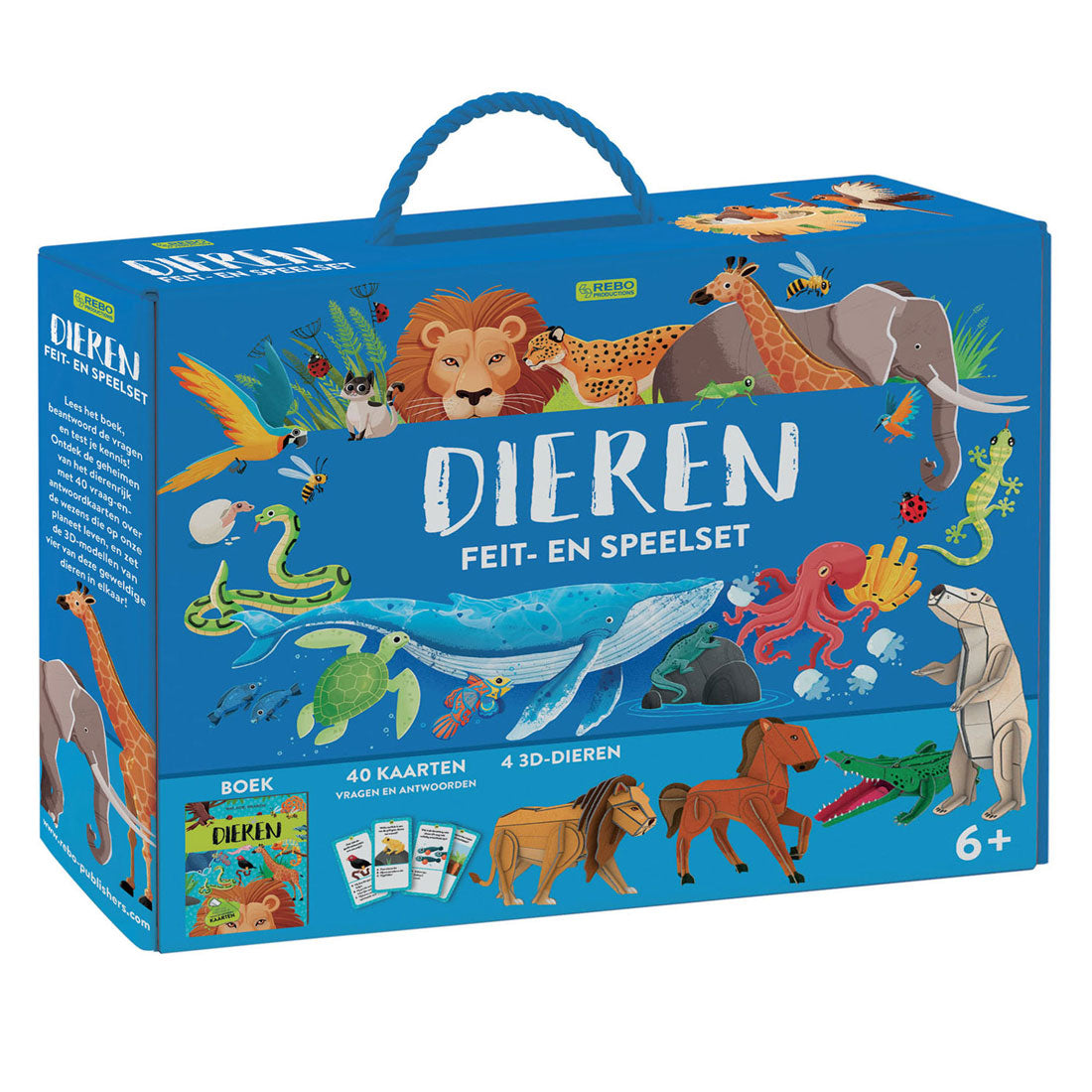 Rebo Publishers Dieren Facts Play Set