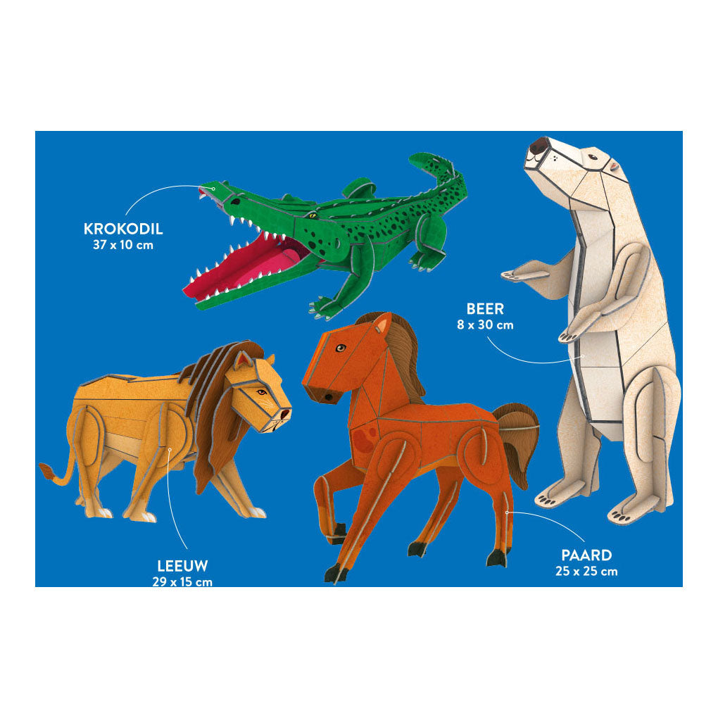 Rebo Publishers Dieren Facts Play Set
